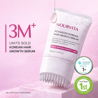 NourVita Korean Hair Growth Serum