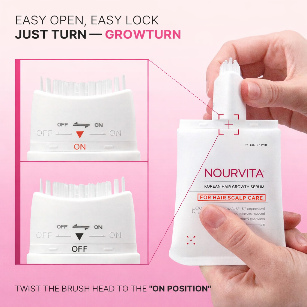 NourVita Korean Hair Growth Serum